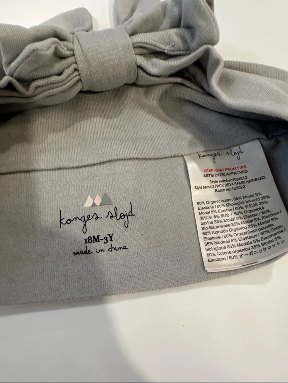 Konges Slojd soft gray